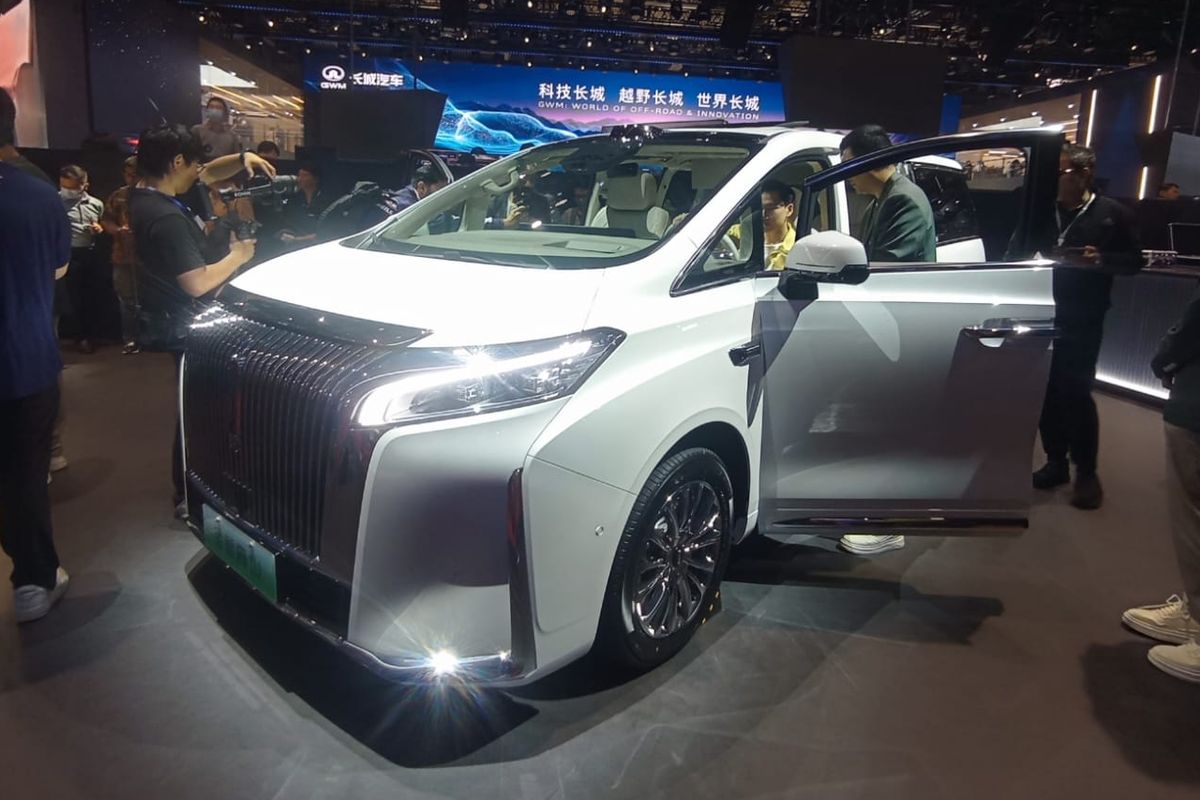 kenyamanan kabin, MPV Premium, GWM Wey 80, mpv premium, Teknologi Autopilot, Kabin Luas dan Fitur Canggih GWM Wey 80 di Shanghai