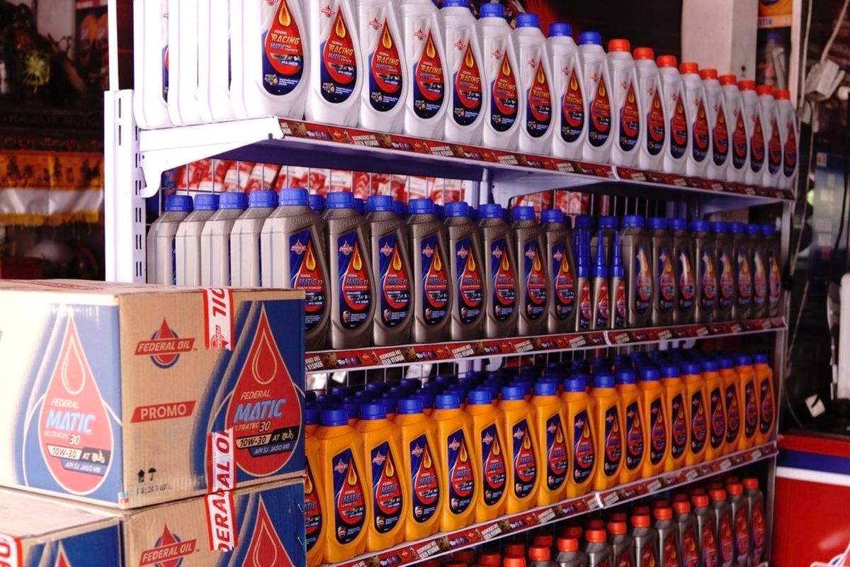 Federal Oil, oli palsu, ExxonMobil Lubricants Indonesia, pelumas palsu, Produsen Pelumas Ini Berhasil Ungkap Pelumas Palsu di Jambi