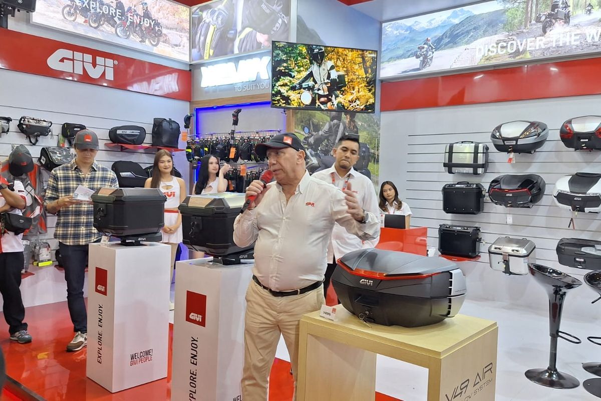 Box Motor, boks motor, Givi, IMOS 2025, GiviIndonesia, Pilihan Boks Motor Hadir di IMOS 2025