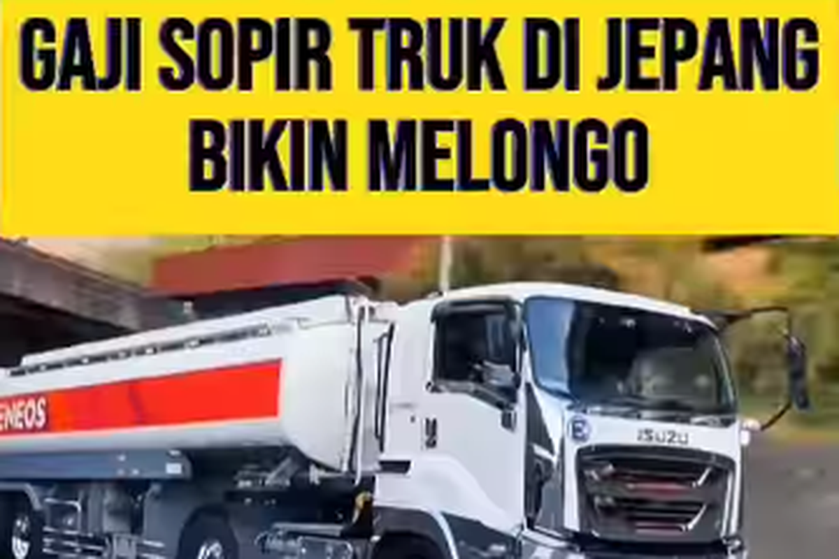 gaji sopir truk, gaji sopir bus, Gaji sopir truk di Jepang, Gaji Sopir Truk di Jepang Bisa Tembus Rp 40 Juta per Bulan