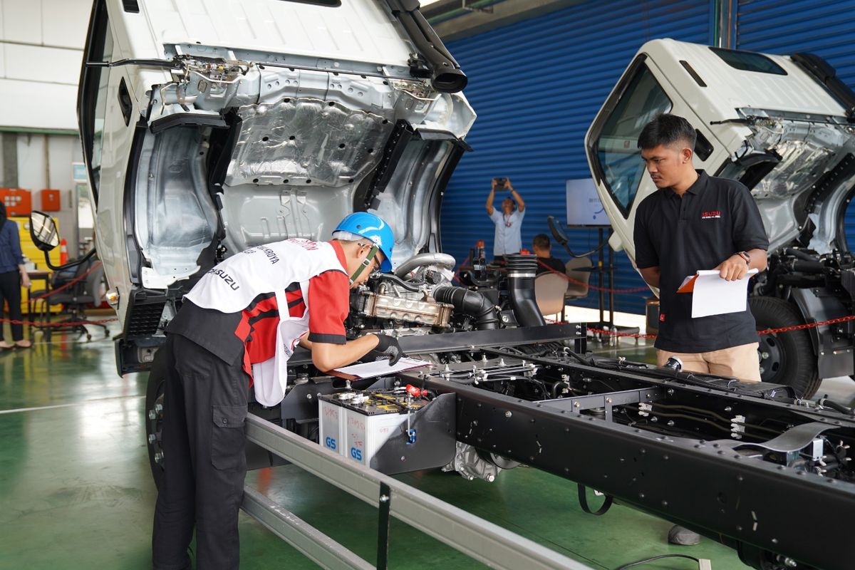 pelayanan, Isuzu, konsumen, Mekanik, mekanik, Strategi Isuzu Cetak SDM Unggul untuk Tingkatkan Pelayanan