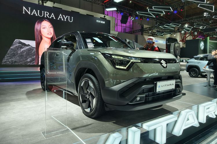 Detail Eksterior Suzuki eVitara yang Meluncur di IIMS 2026