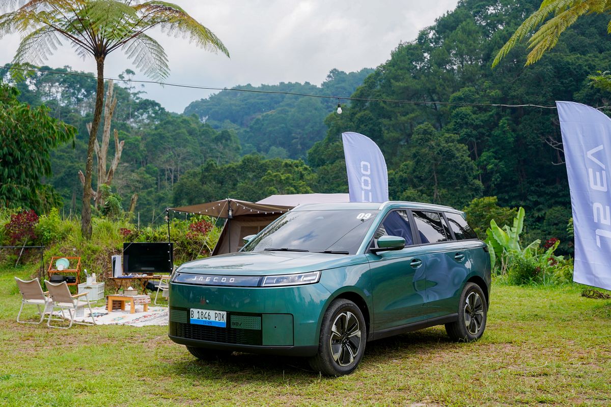 Jaecoo Indonesia, SUV kompak, J5 EV, kendaraan listrik, Suasana Interior Jaecoo J5 EV: SUV Listrik Baru di Indonesia