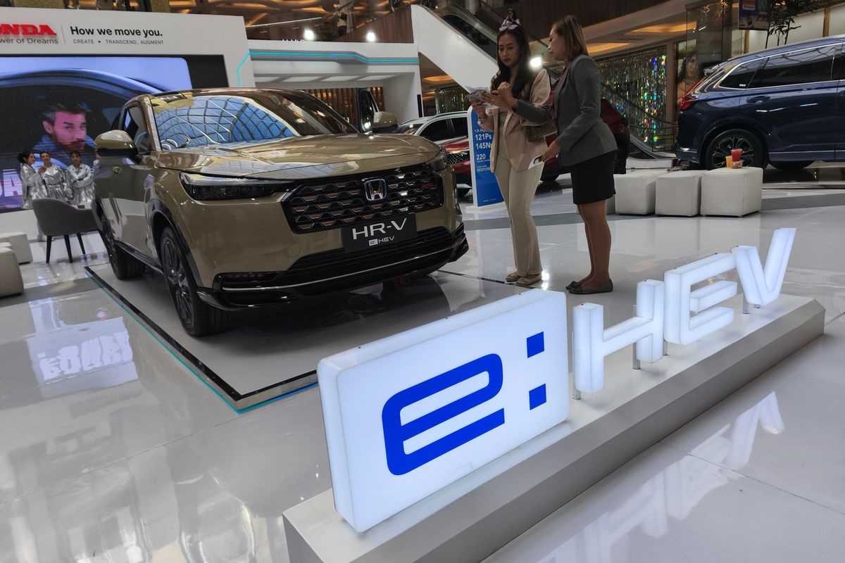 Honda, Honda HR-V, HR-V RS, Honda HR-V Hybrid, HR-V e:HEV, Honda Luncurkan HR-V Hybrid, Harga di Jabar dan Banten Mulai Rp 491 Juta