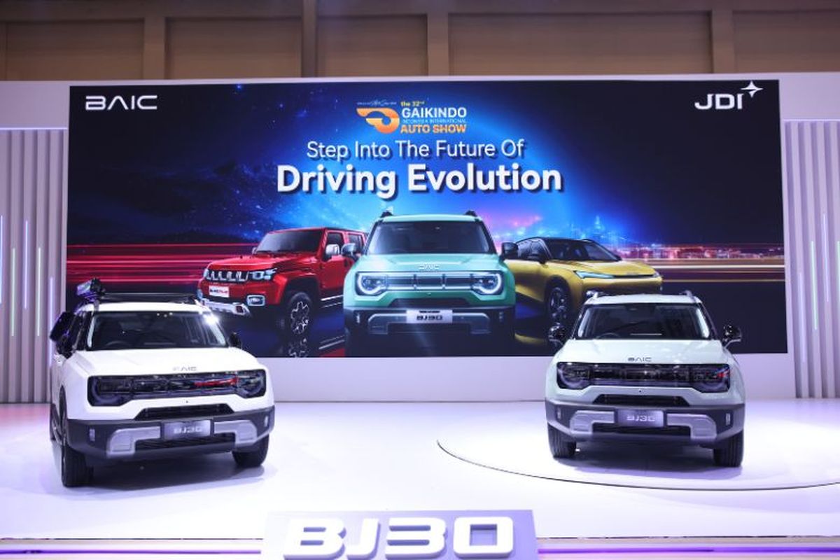 BAIC Indonesia, BJ30 Hybrid, SUV hybrid, GIIAS 2025, SUV Hybrid, BJ30 Hybrid Terjual Ratusan Unit di GIIAS 2025