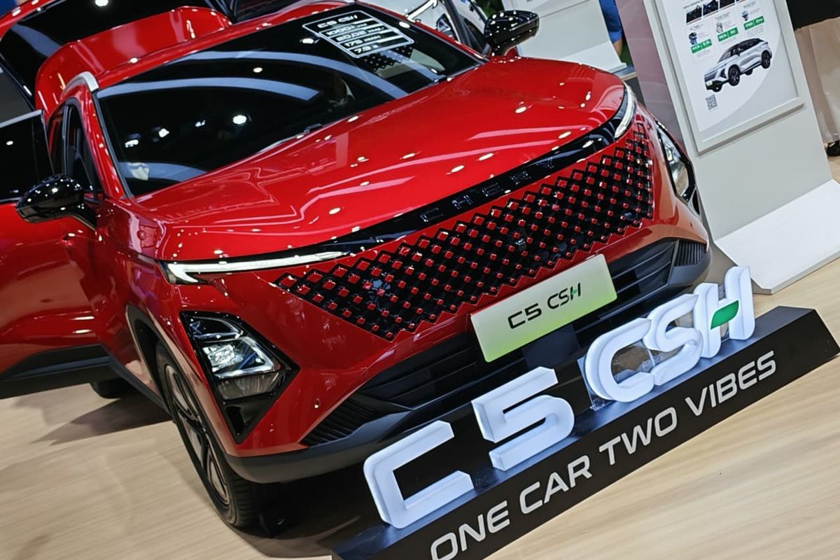 Ada C5 CSH, Chery Targetkan 1.500 SPK Selama IIMS 2026