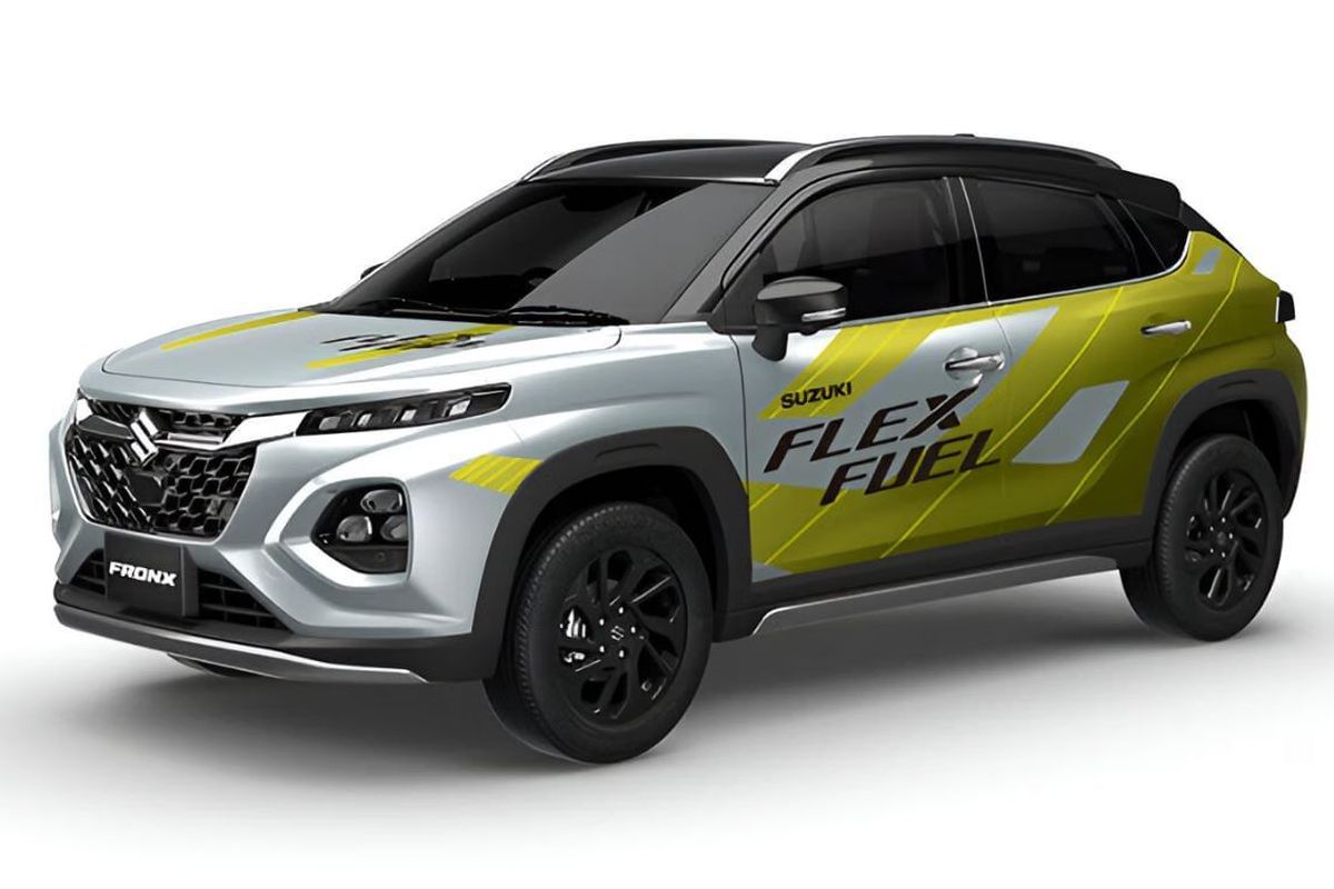 etanol, suzuki fronx, Suzuki Global, Fronx, Japan Mobility Show 2025, suzuki fronx flex fuel, Suzuki Fronx Flex Fuel Bisa Minum Etanol Dosis Tinggi