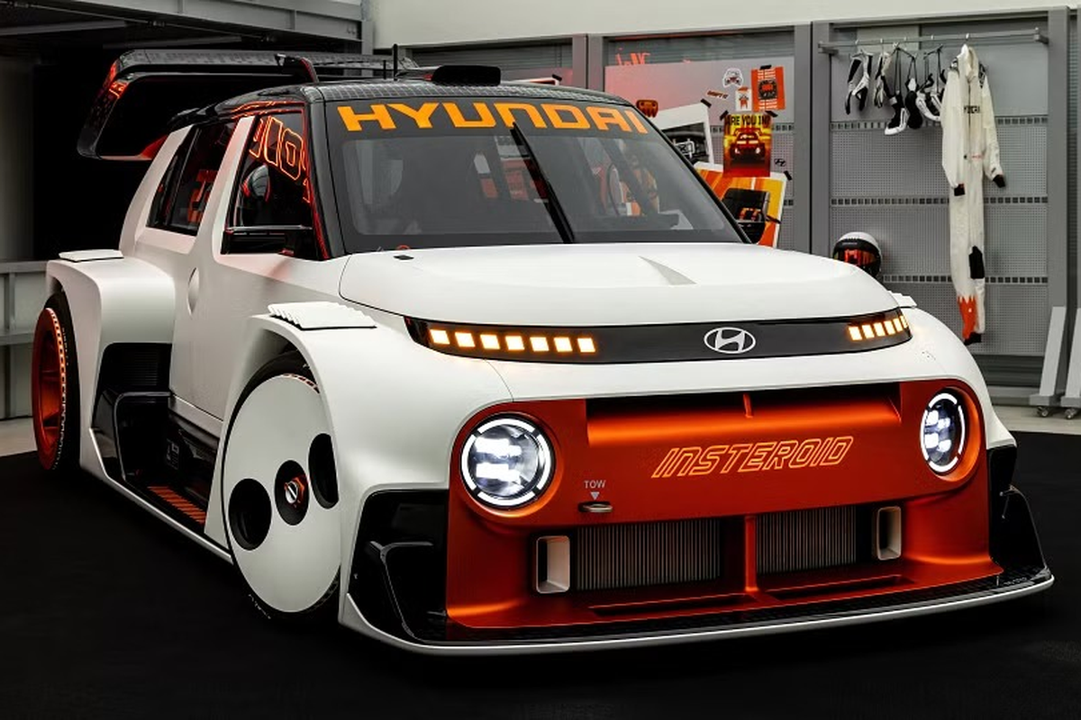 Hyundai, mobil listrik, Insteroid, Mobil listrik, Inster, video game, Need For Speed, Mobil listrik konsep, need for speed, mobil konsep, mobil listrik konsep, Mobil Listrik Konsep Hyundai Insteroid, Inspirasi dari Video Game