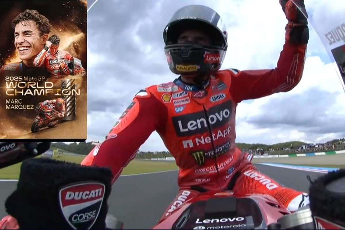 otomotif, MotoGP, Marc Marquez, juara dunia, marc, motogp 2025, Selebrasi Emosional Juara Dunia Marc Marquez: More Than a Number