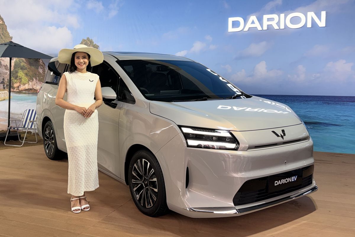 Darion dan Eksion Jagoan Wuling di IIMS 2026