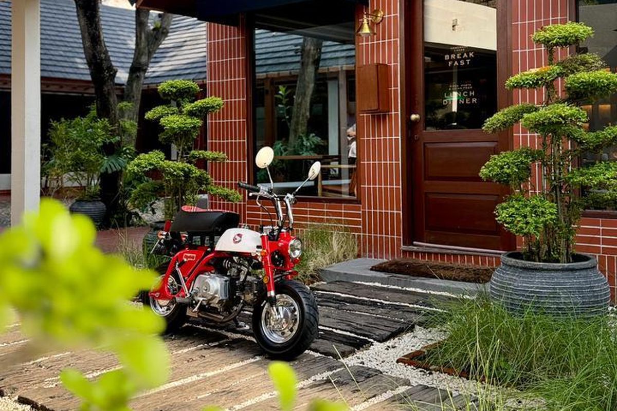 Modifikasi Honda Monkey Z50A, Kecil Bikin Bahagia