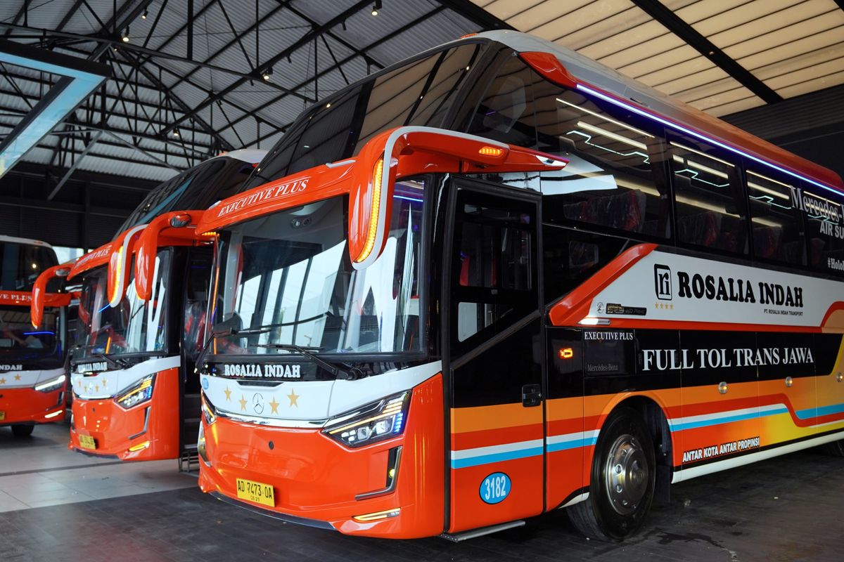 PO Rosalia Indah, rute baru, bus AKAP, Harga Tiket Bus, PO Rosalia Indah Buka Rute Baru, Bandung-Blitar
