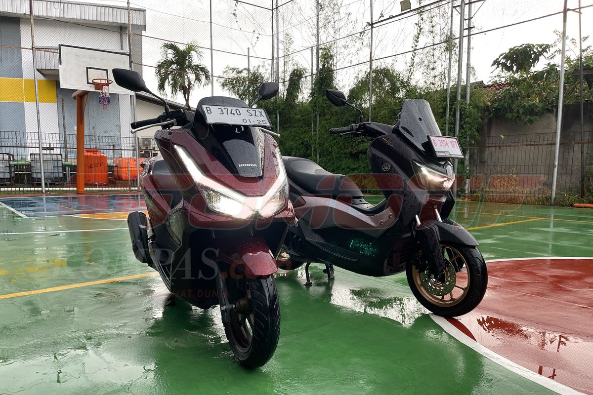 Yamaha NMAX, Honda PCX 160, kenaikan harga BBM, Yamaha Nmax, Biaya operasional skutik, Harga BBM Naik, Isi Full Tank NMAX dan PCX 160 Tembus Rp 100.000
