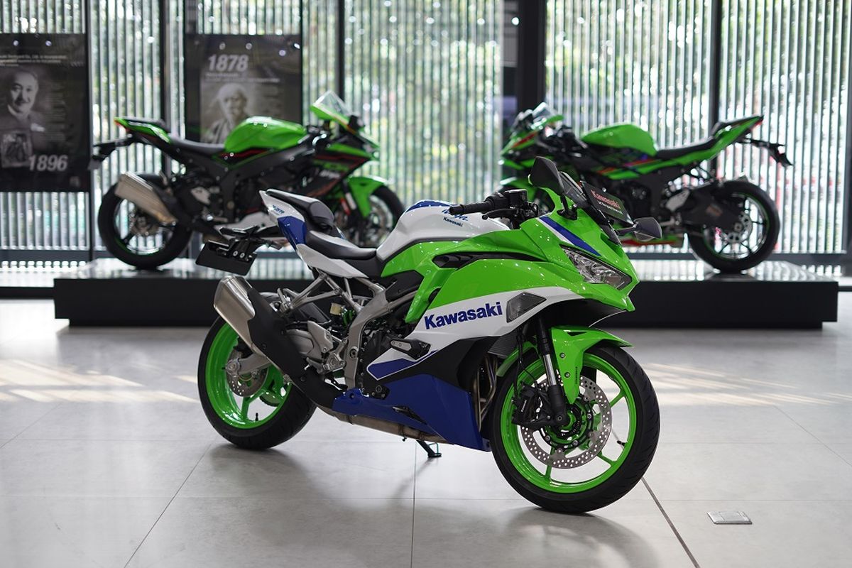 Motor sport, Honda, Yamaha, kawasaki, QJMotor, Kawasaki, Motor Sport, motor sport, harga motor sport, harga motor, Suzuki, yamaha, CFMoto, Update Harga Motor Sport per Mei 2025, Kawasaki Naik