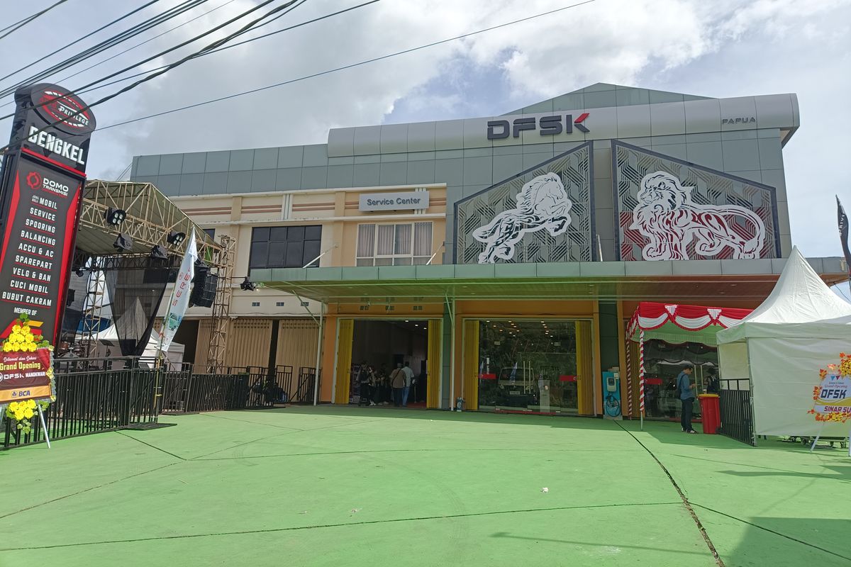 DFSK Resmikan Diler di Manokwari, Wujud Komitmen sampai Indonesia Timur