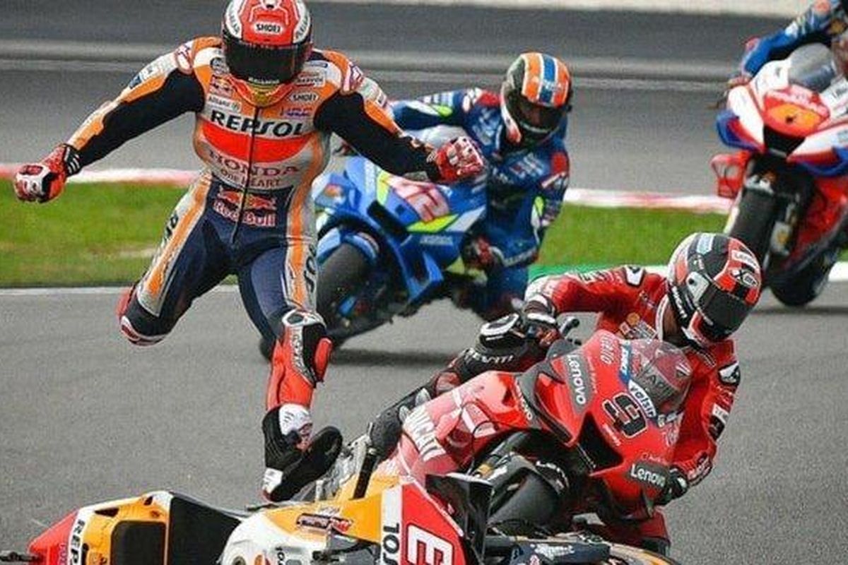 airbag, balap, wearpack, MotoGP, Airbag, balap motor, Begini Cara Kerja Airbag di Baju Pebalap MotoGP