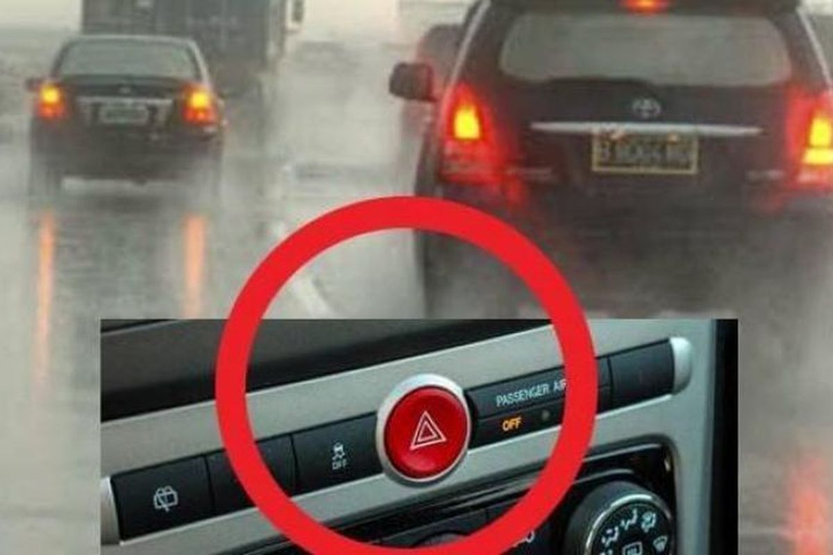lampu hazard, hazard, Penggunaan lampu hazard yang benar, waktu yang tepat menggunakan lampu hazard, Ingat, Jangan Nyalakan Lampu Hazard di Persimpangan Jalan