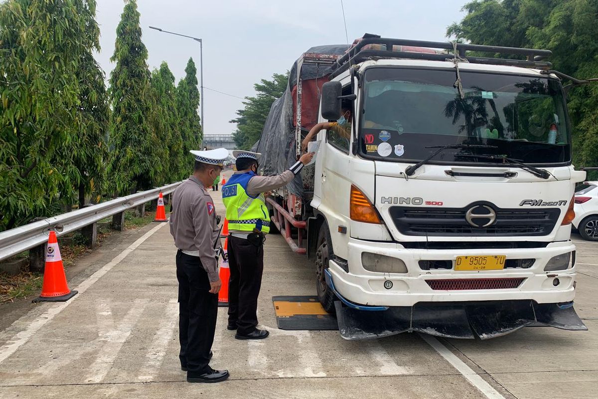 Over Dimension and Over Loading, ODOL, Zero ODOL, sosialisasi Zero ODOL, truk, Truk ODOL, Zero Odol, sosialisasi zero odol, Total 6.134 Kendaraan Terdeteksi Langgar Dimensi dan Muatan