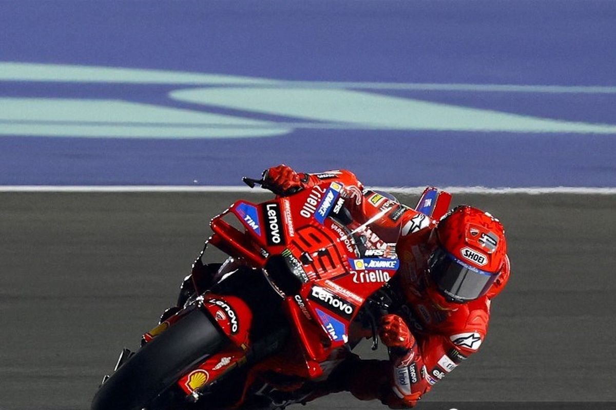 Marc Marquez, MotoGP, balap motor, balap, Francesco Bagnaia, Davide Tardozzi, Bos Ducati yakin Marquez Bisa Sapu Bersih Balapan 2025