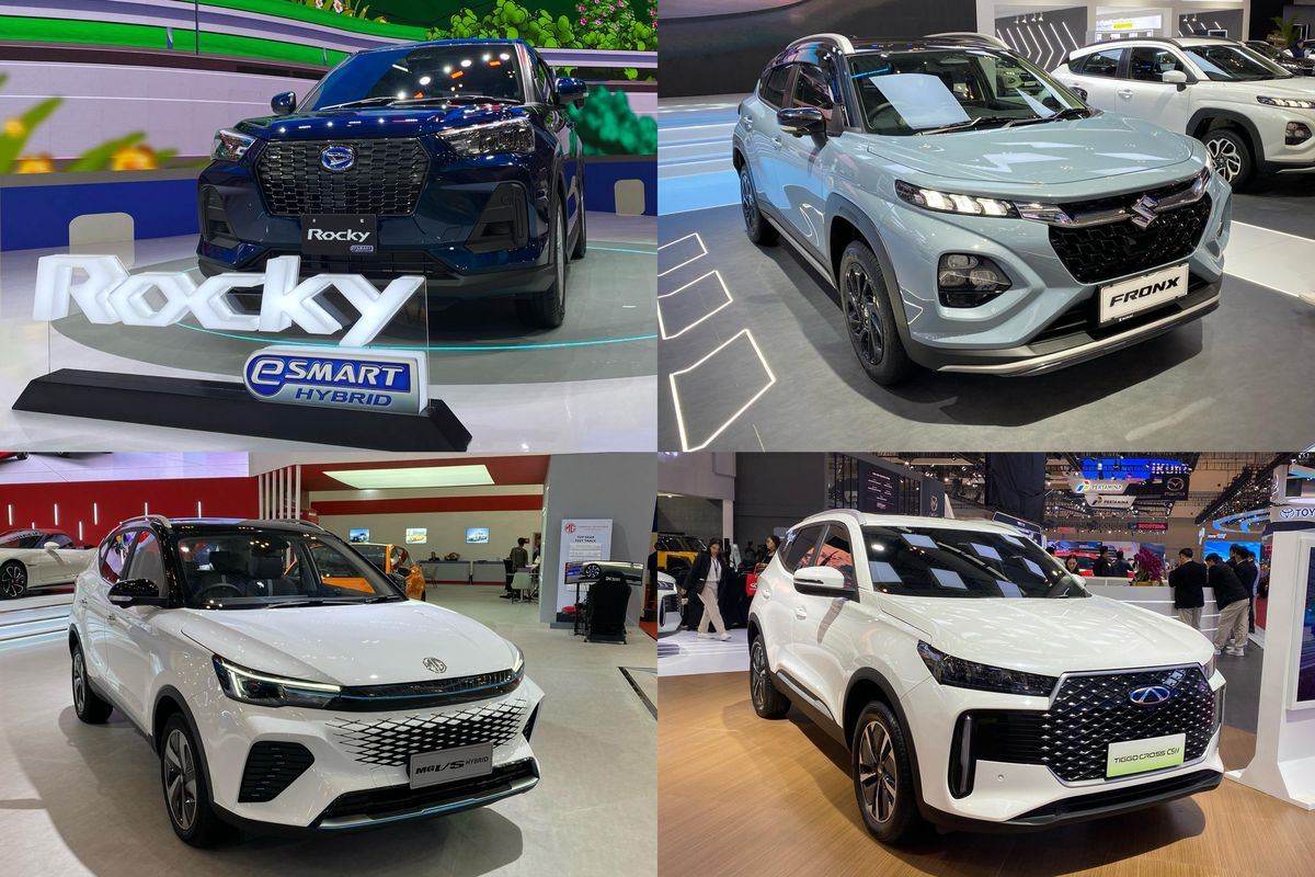 Daihatsu Rocky, Suzuki Fronx, MG VS HEV, Chery Tiggo Cross CSH, suzuki fronx, Komparasi Harga SUV Ringkas Hybrid: Siapa yang Paling Murah?