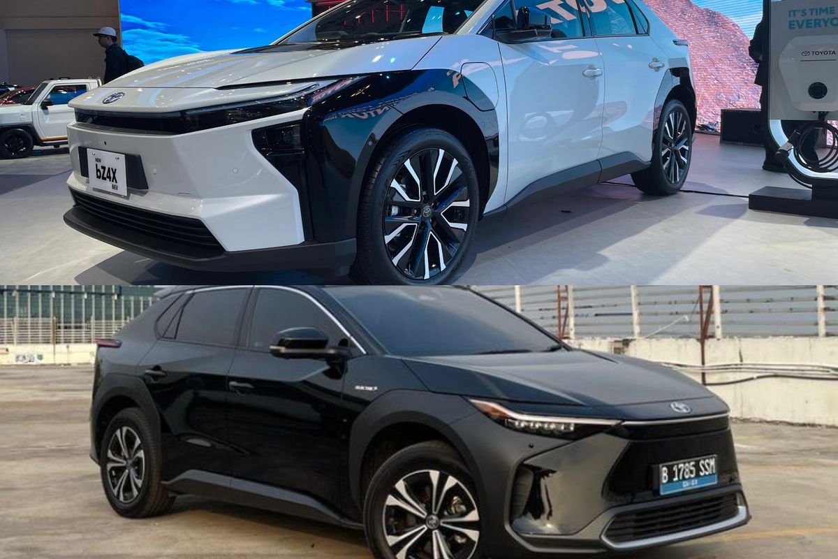 bZ4X, facelift, GIIAS 2025, Toyota bZ4X, mobil listrik, Perbedaan Toyota bZ4X Facelift dan Model Lama