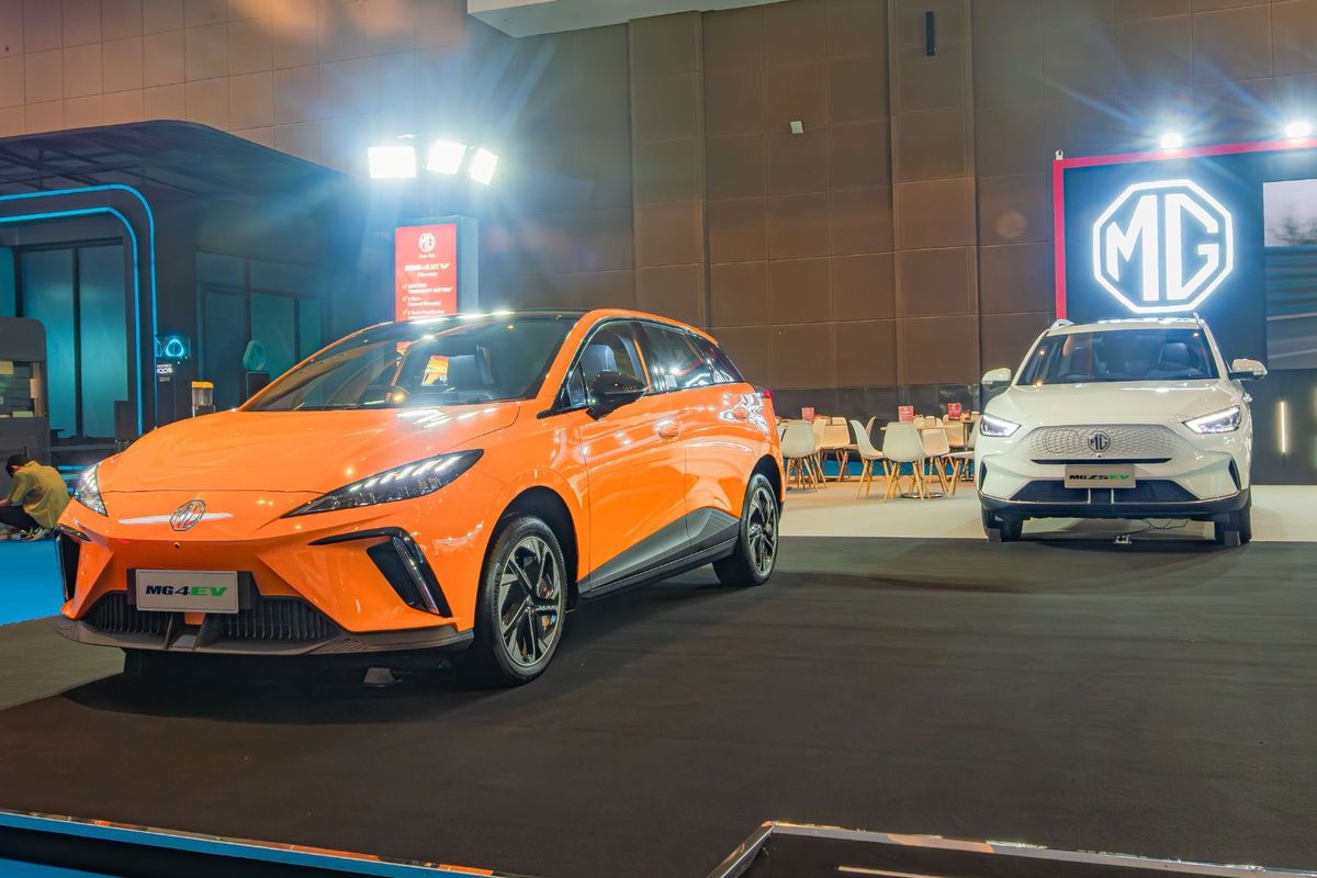 MG Motor Indonesia, peningkatan pemesanan, kendaraan listrik, PEVS 2025, pameran kendaraan listrik, Peningkatan pemesanan, MG Catat Peningkatan Pesanan di Pameran Kendaraan Listrik 2025