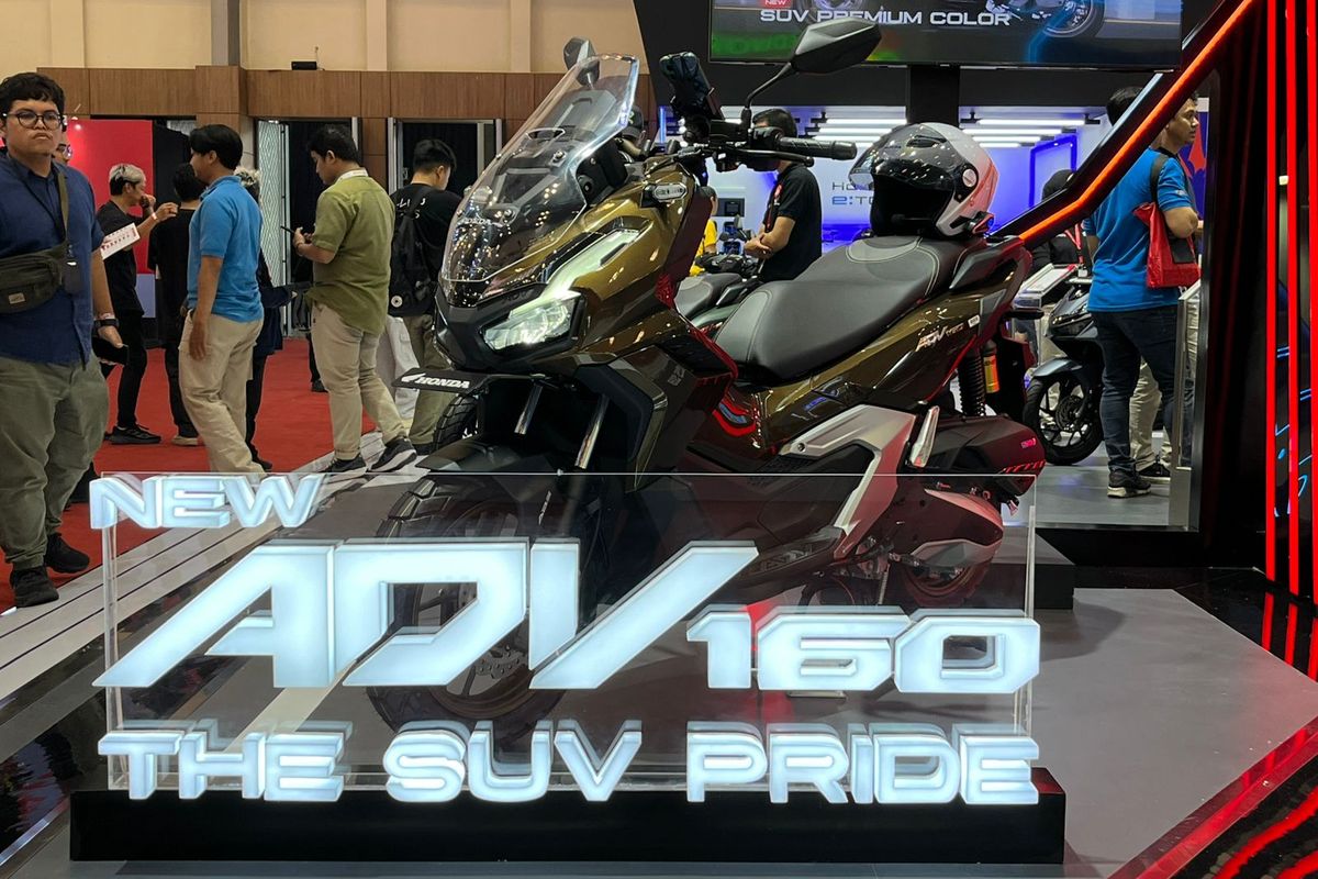 Honda New ADV160 Hadir di IMOS 2025, Dapat Promo Oli dan Servis Gratis