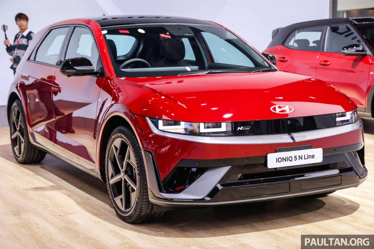 Hyundai, mobil listrik, Bangkok international motor show (BIMS), Ioniq 5, N Line, Hyundai Ioniq 5 N Line Meluncur, Tampil Lebih Sporty
