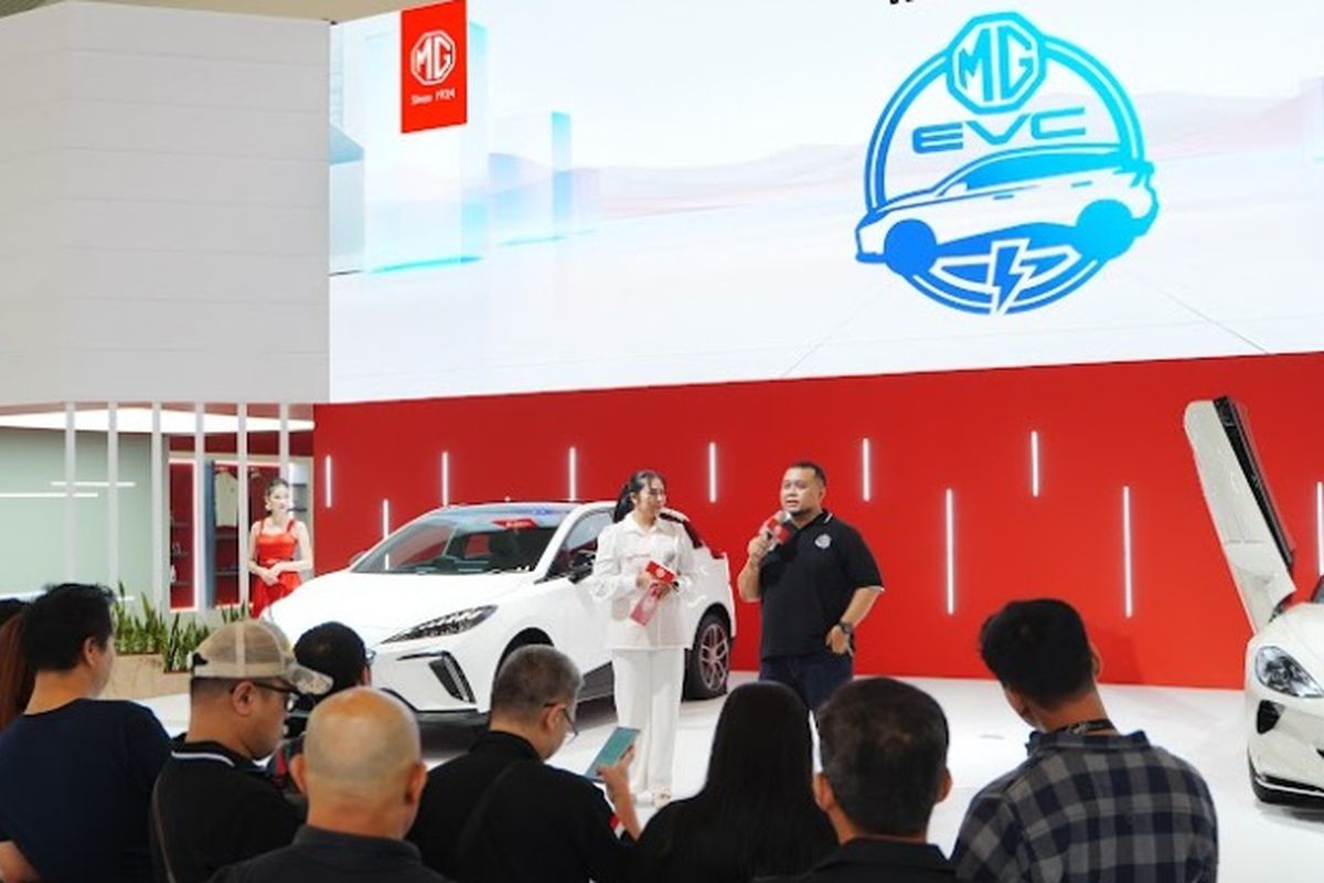 MG Electric Vehicle Club, mobil listrik, MG ZS EV, GIIAS 2025, Komunitas Mobil Listrik MG Tempuh Jakarta-Bali Cuma Habis Rp 600.000
