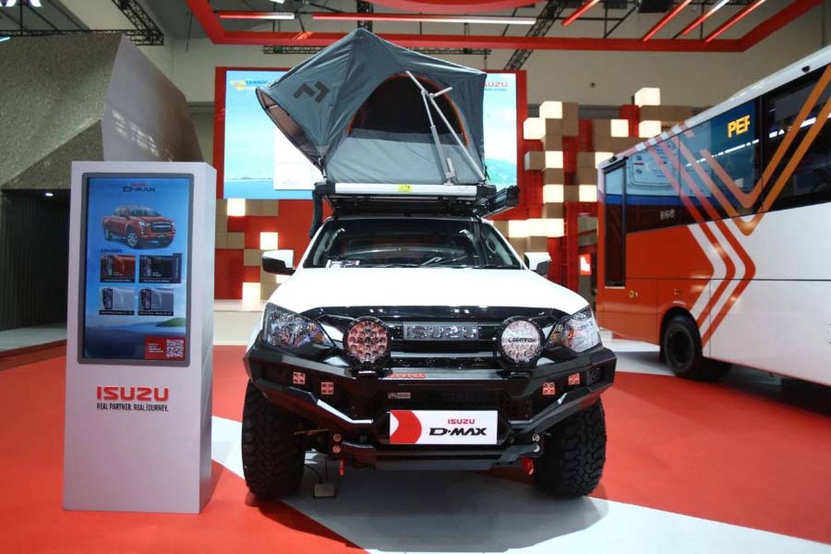 Isuzu D-Max, GIIAS 2025, petualangan off-road, Isuzu D-max, modifikasi kendaraan, Modifikasi Isuzu D-Max untuk Gaya Hidup Aktif di GIIAS 2025