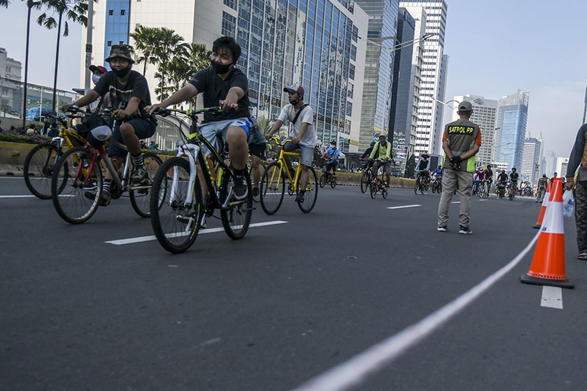 HBKB, Car Free Day, Hari Bebas Kendaraan Bermotor, Dishub DKI Jakarta, Car free day jakarta, Ada Kunjungan PM China, Car Free Day Jakarta Ditiadakan Minggu Ini