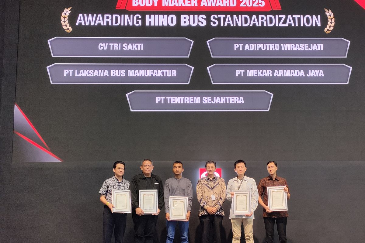 Hino Motors, Bodymaker Awarding, GIIAS 2025, karoseri terbaik, Penghargaan Bodymaker Hino 2025: Apresiasi untuk Karoseri