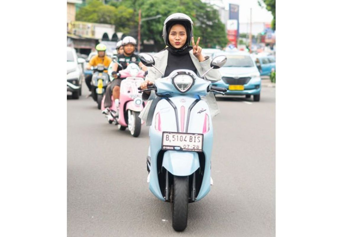 Yamaha Grand Filano, skutik premium, Skutik 125 cc, motor yamaha, Yamaha Grand Filano Hybrid-Connected, Cerita Bella dan Dini Temukan Motor yang Pas untuk Menunjang Gaya Hidup Masa Kini