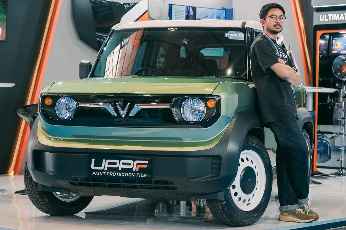 VinFast, mobil listrik, modifikasi, VinFast VF 3, Modifikasi mobil, Vinfast VF 3, Modifikasi Mobil Listrik VinFast VF 3, Tampil Klasik Futuristik