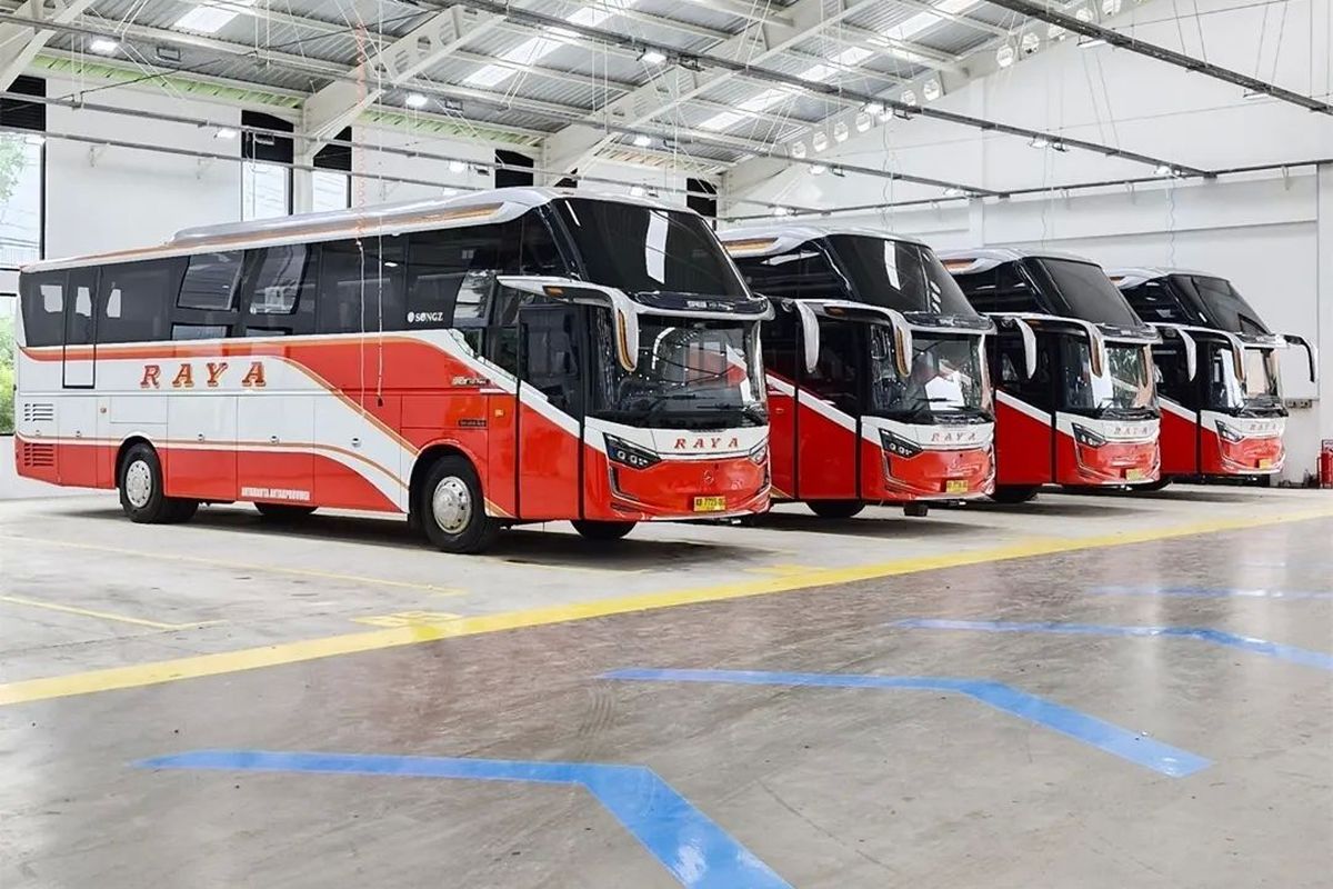 Harga Tiket Bus AKAP Jakarta- Solo Saat Libur Nataru