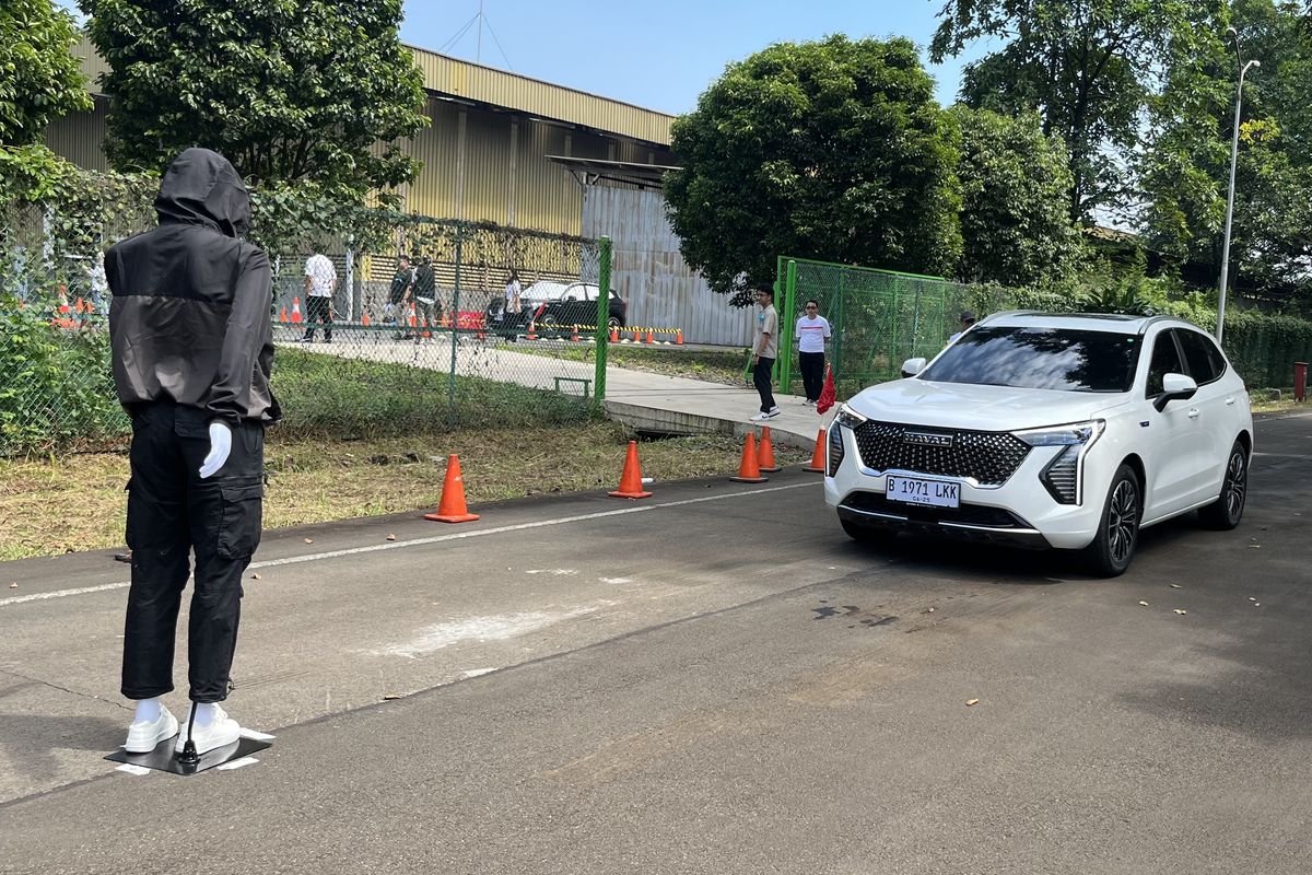 Great Wall Motor, Haval, Haval Jolion Ultra HEV, Tes 4 Keunggulan Haval Jolion Ultra di Pabrik Wanaherang Bogor