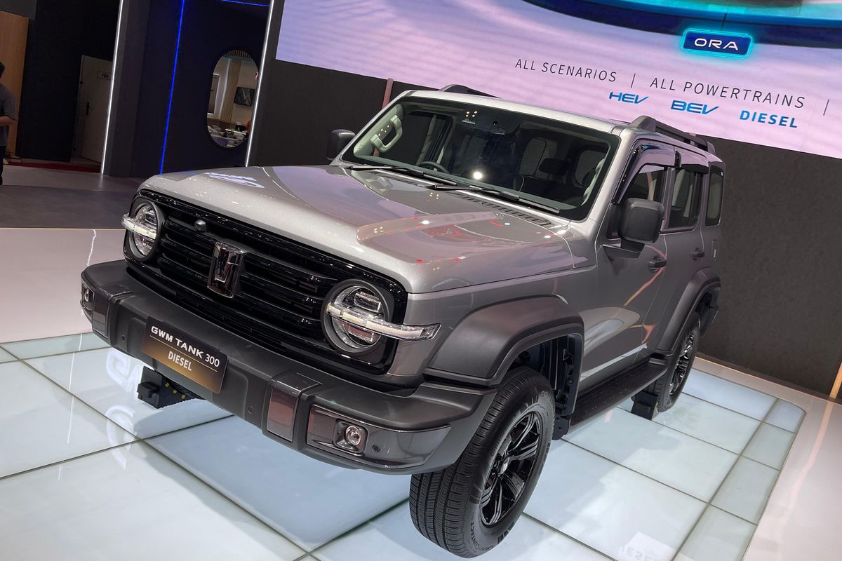 Tank 300 Diesel Turbo, GIIAS 2025, SUV tangguh, GWM Indonesia, Peluncuran Tank 300 Diesel Turbo GWM di GIIAS 2025