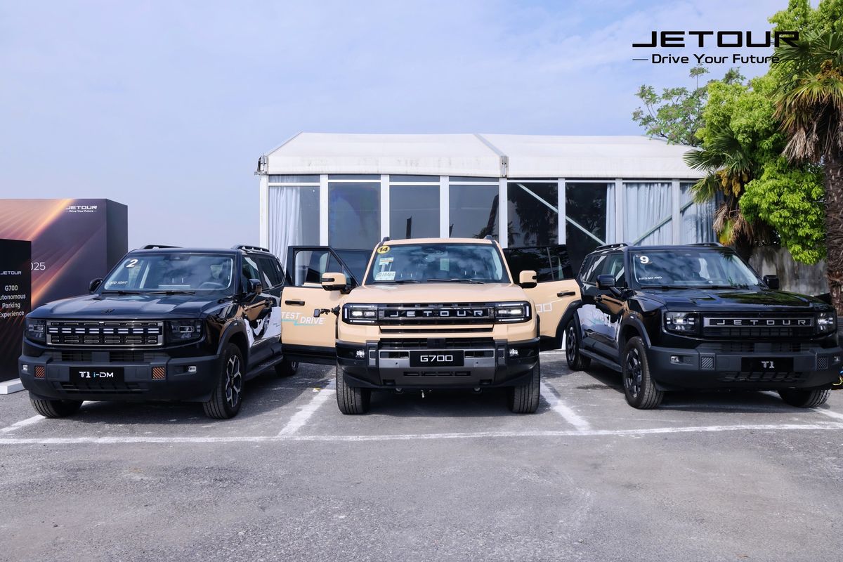 Jetour G700, G700, parkir otomatis, Parkir otomatis, Shanghai Auto Show 2025, Auto Shanghai 2025, Menjajal Fitur Parkir Otomatis Jetour J700