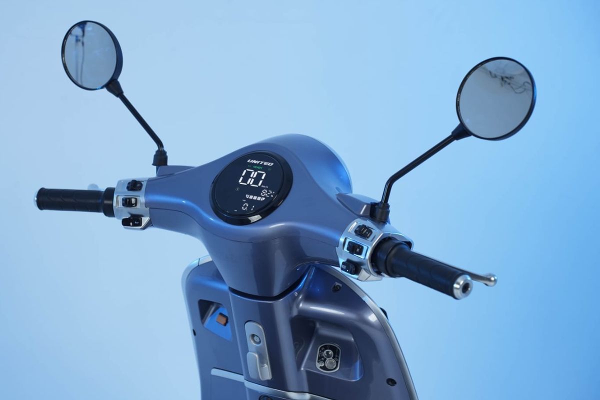 United C2000, Pilihan Motor Listrik Berdesain Retro