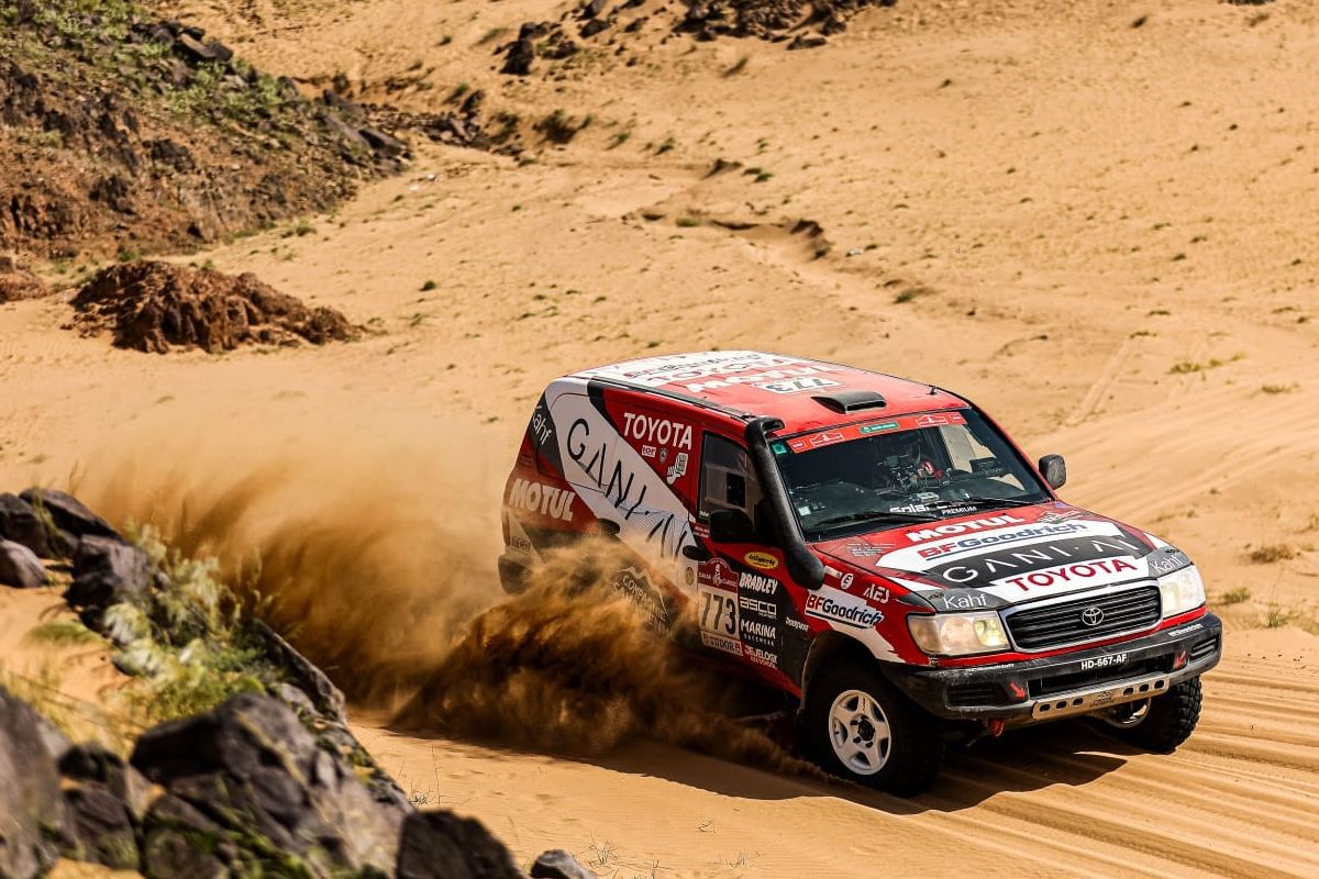 Tantangan dan Kendala Jeje di Rally Dakar 2026, Nyasar sampai Koling Selip