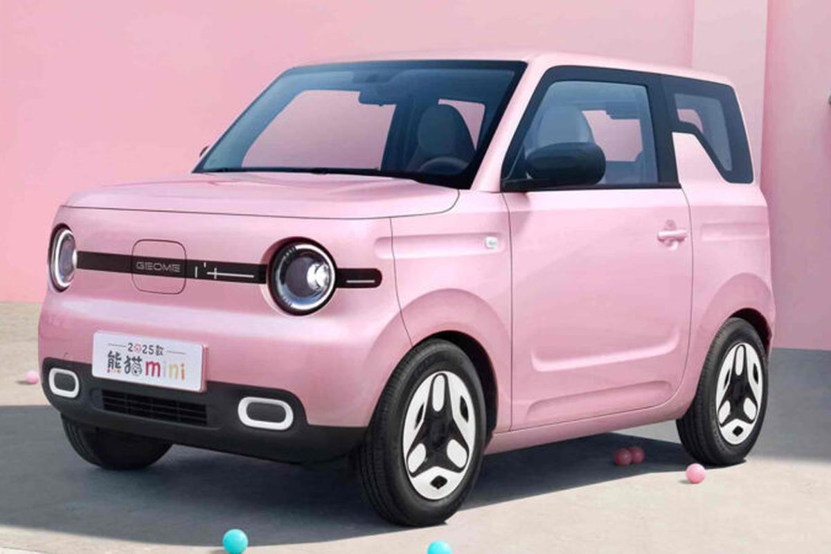 Geely, Wuling Air ev, mobil listrik, mobil china, wuling air ev, Geely Panda Mini ev, Geely Luncurkan Model Baru Panda Mini, Pesaing Wuling Air ev