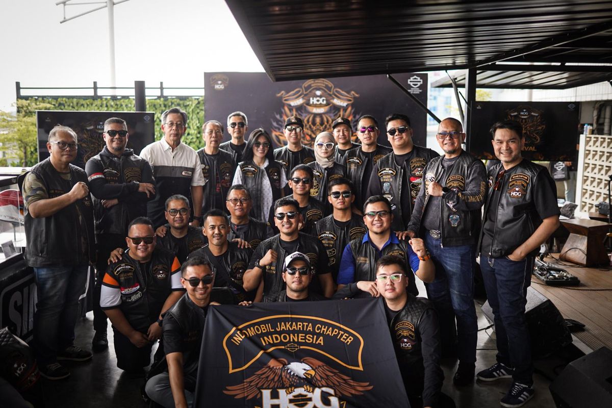 Harley-Davidson, Bikers Gathering, HOG Indomobil Jakarta Chapter, komunitas motor, Harley Owners Group, HOG Indomobil Jakarta Umumkan Kepengurusan Baru