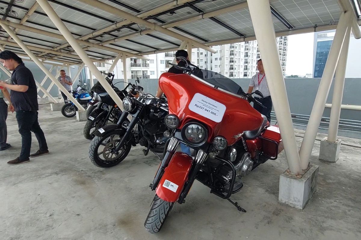 Harley-Davidson, pencurian motor, keamanan parkir, pemilik motor gede, Jangan Anggap Remeh Risiko Parkir Moge di Mal