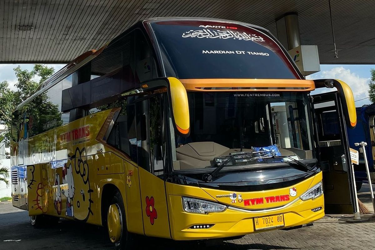 bus AKAP, rute baru, harga tiket, kelas eksekutif, naik bus, Rute Baru PO KYM: Tanjung Priok-Surabaya Pakai Bus Eksekutif