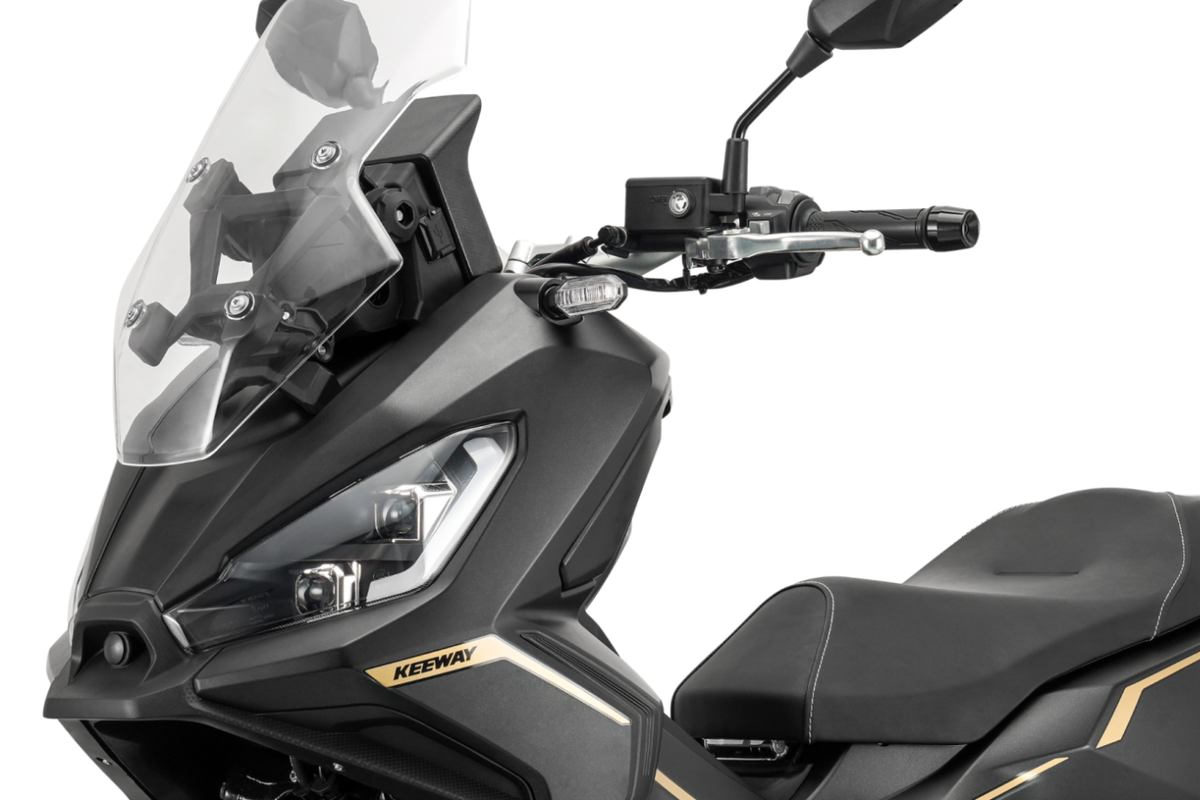 Keeway, skutik, Skutik, motor baru, Skutik Adventure, Keeway XDV 125 Evo Pro, Keeway Luncurkan XDV 125 Evo Pro, Skutik Adventure Mirip Honda ADV