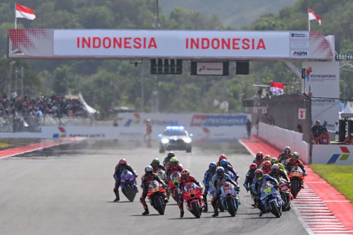 otomotif, mandalika, MotoGP Indonesia, sport, MotoGP Mandalika, MotoGP Indonesia 2025, 4 Kali Digelar, MotoGP Indonesia Selalu Lahirkan Juara Berbeda