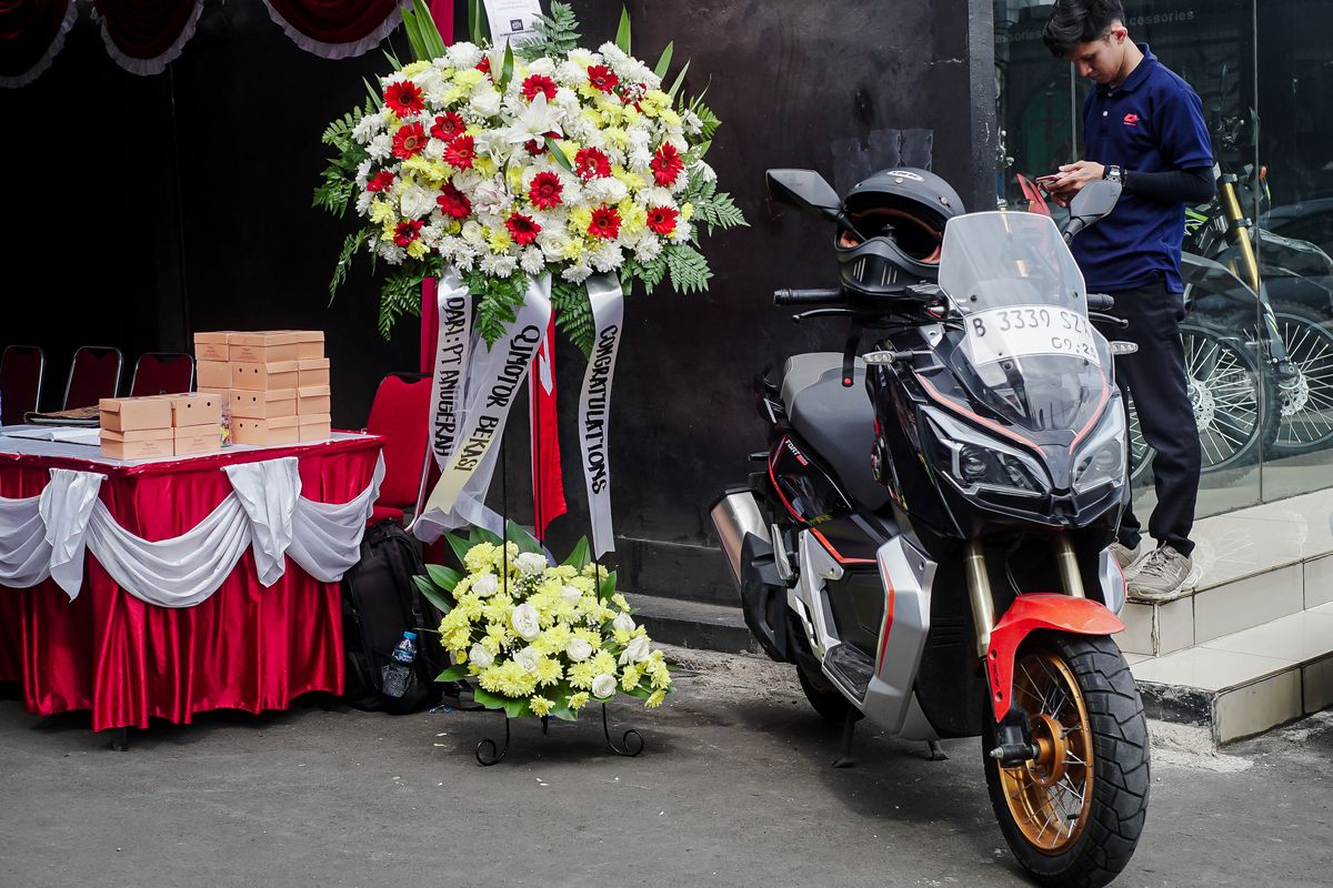 Bekasi, layanan, Diler Motor, QJMotor, Merek Motor Asal China Ini Buka Diler Baru di Bekasi