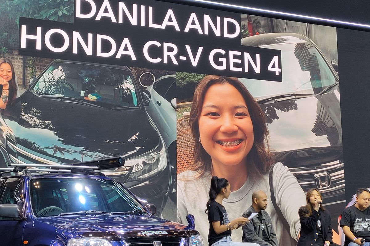 Honda CR-V, Danilla, mobil pertama, mobil legendaris, Honda CR-V Jadi Pilihan Musisi Danilla? Ini Alasannya