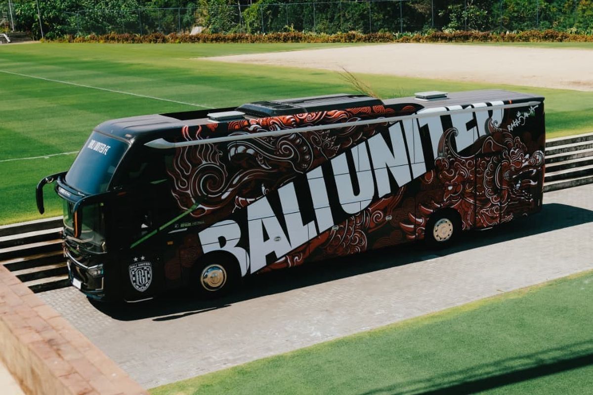 Bali United FC Rilis Bus Baru Garapan Karoseri Laksana