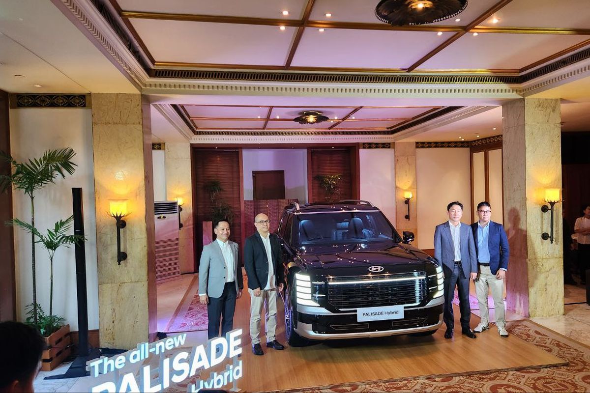 Hyundai, HMID, Palisade Hybrid, Hyundai Palisade Hybrid, Hyundai Palisade Hybrid Meluncur, Harga mulai Rp 1 Miliar Lebih